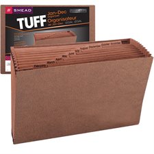 Tuff® Expandable File Legal size Jan-Dec