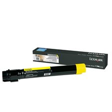 X950/X952/X954 Extra High Yield Toner Cartridge yellow