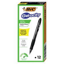 Gel-Ocity™ Original Retractable Rollerball Pens Box of 12 black