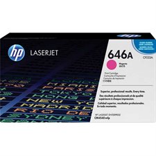 Cartouche de toner HP 646A jaune