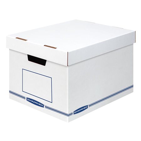 EZ-STOR Storage Box with Removable Lid Extra large, 10-1 / 2 x 12-3 / 4 ...