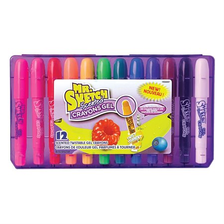 Mr. Sketch Scented Gel Crayons 6/Pkg Assorted