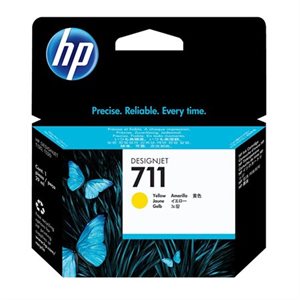 HP 711 Ink Jet Cartridge 29 ml yellow