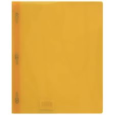 Poly Tang Report Cover With Three Fasteners yellow