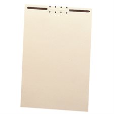 File Folder Backs with Fastener legal size