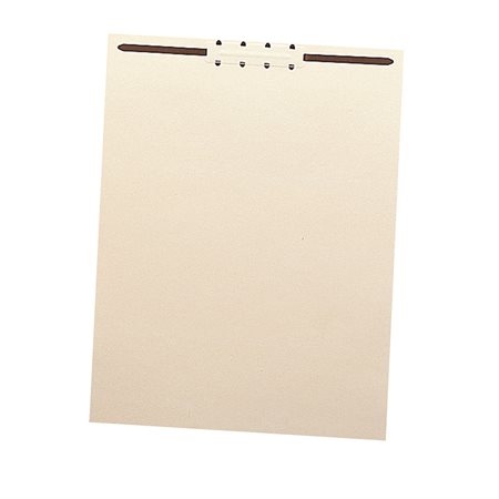 File Folder Backs with Fastener letter size