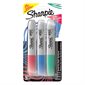 Marqueurs métallisés Sharpie® Paquet de 3 rouge rubis, vert émeraude, bleu saphire