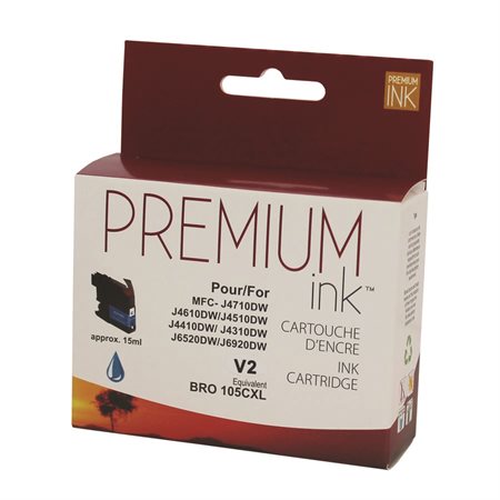 Compatible Brother LC105 Premium Ink cyan