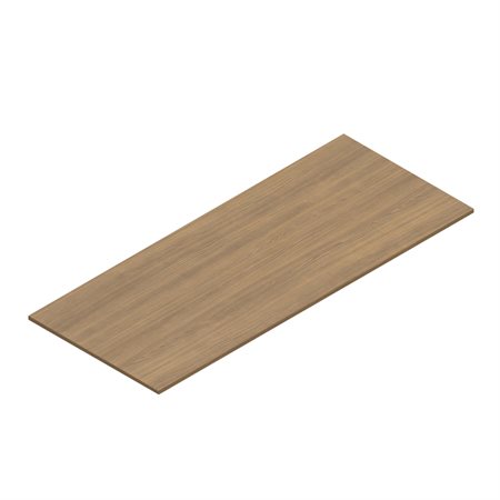 Plateau de mélamine pour base ajustable en hauteur 24 x 48 po. cerisier d'hiver