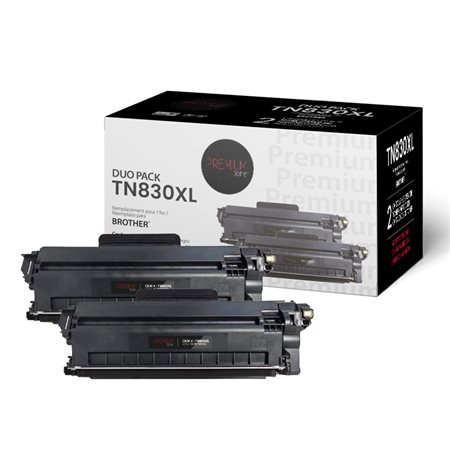 Cartouche de toner à haut rendement compatible (Alternative à Brother TN830XL)