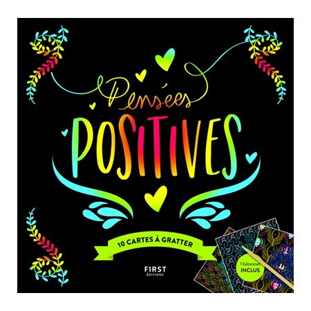 Pensées positives(cartes a gratter)