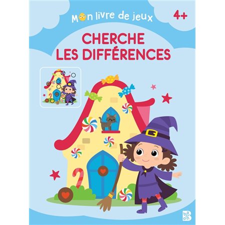 Cherche les différences 4+, Mon livre de jeux