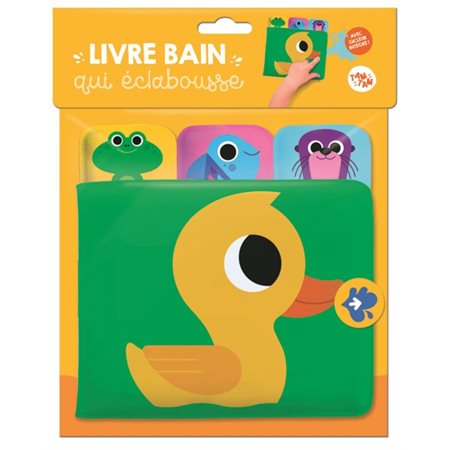 Canard : livre bain qui éclabousse, Livre bain qui éclabousse