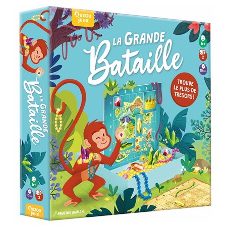 La grande bataille : trouve le plus de trésors !