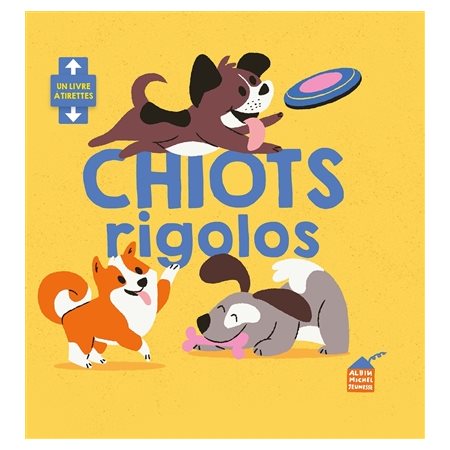 Chiots rigolos, Un livre à tirettes