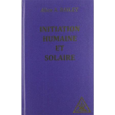 Initiation humaine et solaire